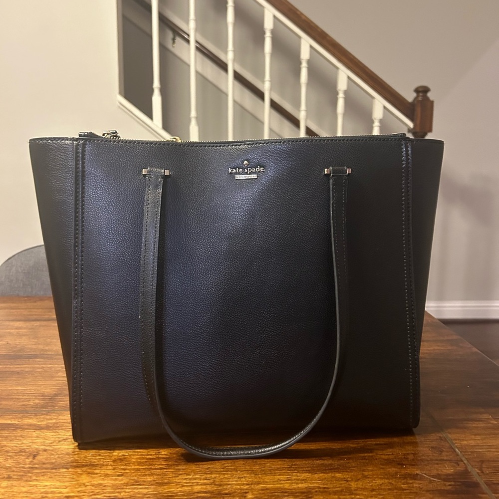 Kate spade large black tote